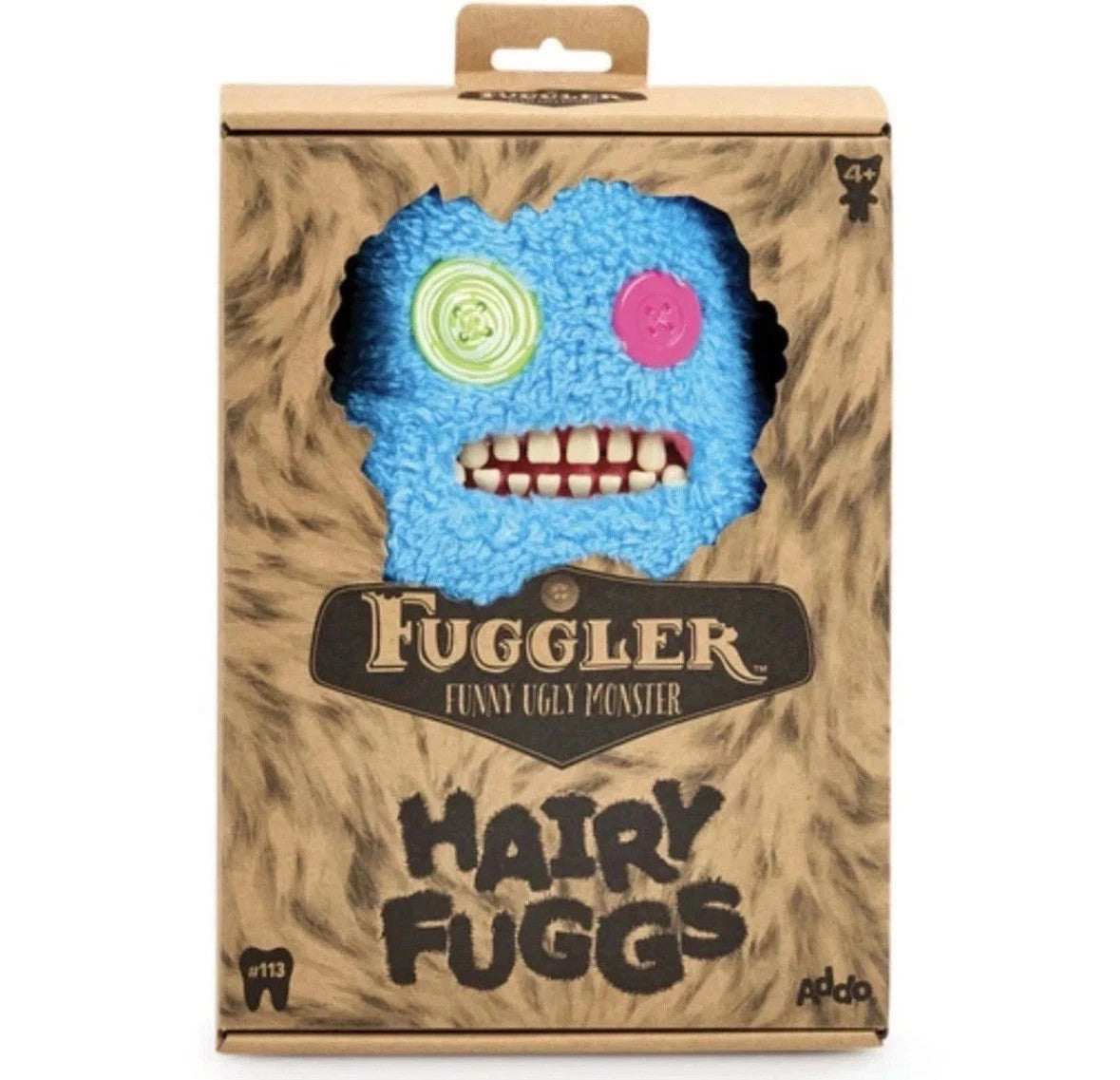 Fuggler Hairy Fugg Sasquoosh Funny Ugly Monster - WAS £14.99 NOW £9.99