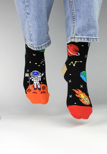 United Oddsocks Space Explorer socks Uk 12-5.5