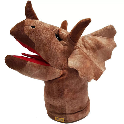 The Puppet Company Large Dino Head Triceratops Soft Plush Dinosaur Head (NEW!)