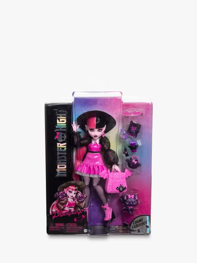 Mattel Monster High Draculaura Doll - WAS £29.99 NOW £24.99 (ONLY 1 LEFT!)