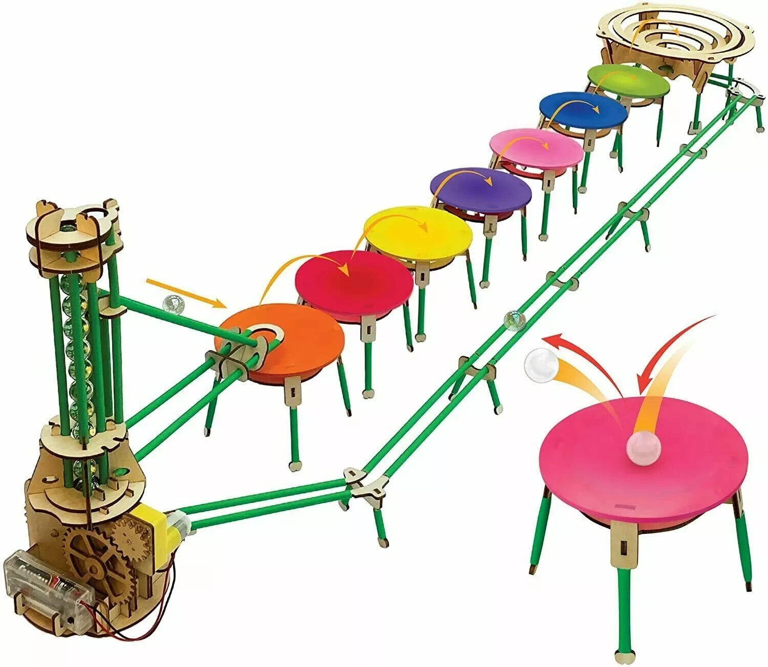 Engenius Contraptions Bounce Marble Run (NEW!) WAS £15.99 NOW £12.49