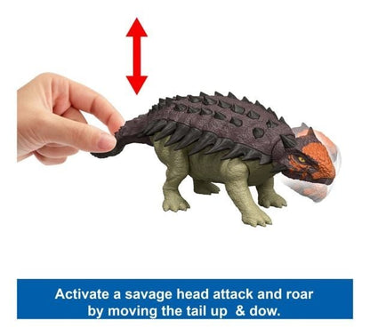 Jurassic World Saga Wild Roar Euoplocephalus - Was £19.99 NOW £17.49