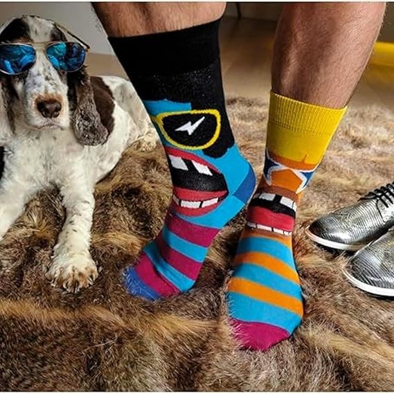 MENS UNITED ODDSOCKS FUNK YOU SOCKS FOR MEN UK 6 - 11  NOVELY GIFT BOXED