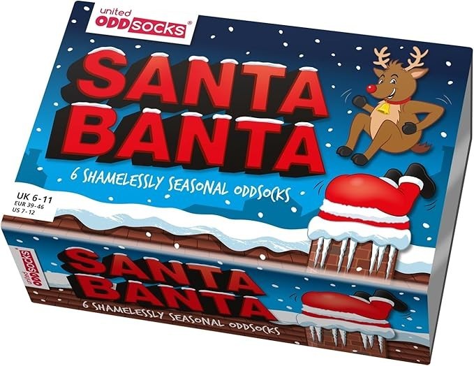 ODDSOCKS - SANTA BANTA SOCKS