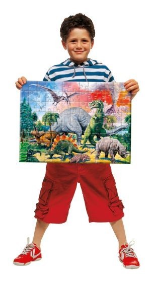 Among the Dinosaurs, 100pc XXL Puzzle - Was £12.99 NOW £8.49