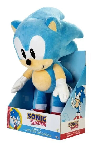 Sonic The Hedgehog Jumbo Plush Soft Toy - Jakks - WAS £24.99 NOW £18.49!