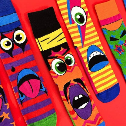 ODDSOCKS THE FUNK HEAD SOCKS