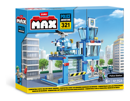 Zuru - Max City 318 Brick Block Playset - WAS £14.99 NOW £9.99