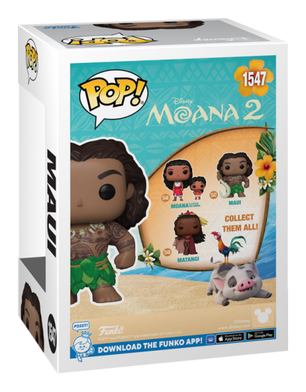 Funko Pop! Disney: Moana 2 -Maui The Demigod *LAST ONE* Was £13.49 NOW £9.99