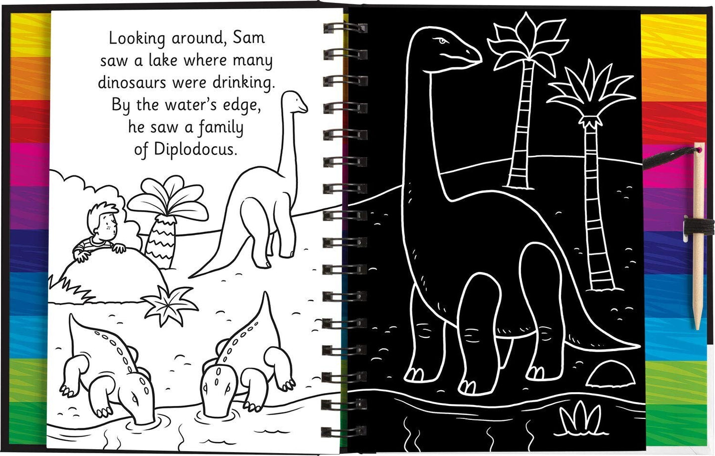 Scratch & Draw Dinosaurs (NEW & SEALED!)