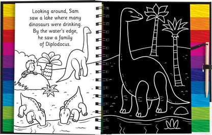 Scratch & Draw Dinosaurs (NEW & SEALED!)