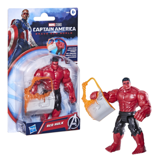 Marvel Avengers Epic Hero Series Captain America: Brave New World Red Hulk Actio