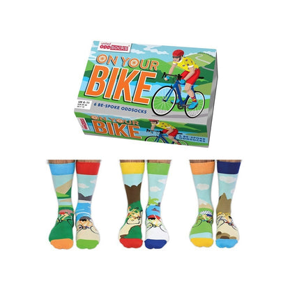 ODDSOCKS ON YOUR BIKE SOCKS