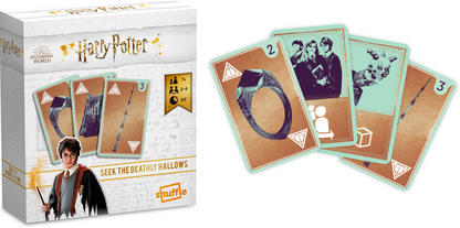 Harry Potter Seek The Deathly Hallows Family Fun Card Game (NEW!)