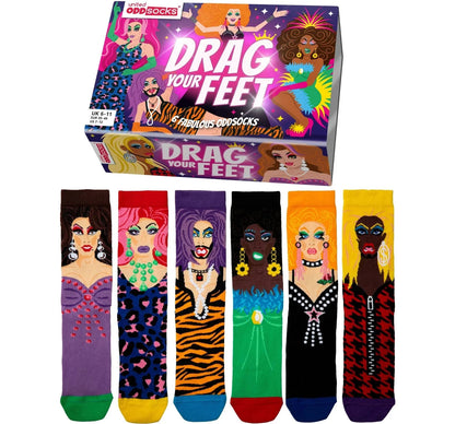 ODDSOCKS DRAG YOUR FEET SOCKS