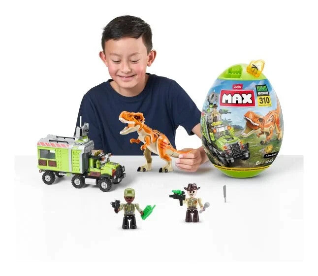 Max Dino Adventure T-Rex Attack (310 Pieces) WAS £16.99 NOW £12.49
