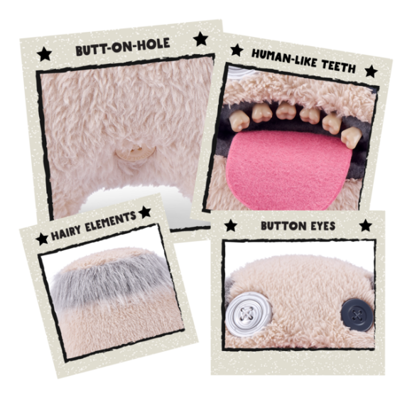 Fuggler Hairy Fugg Oogah Boogah Funny Ugly Monster - Was £14.99 NOW £9.99