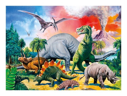 Among the Dinosaurs, 100pc XXL Puzzle - Was £12.99 NOW £8.49