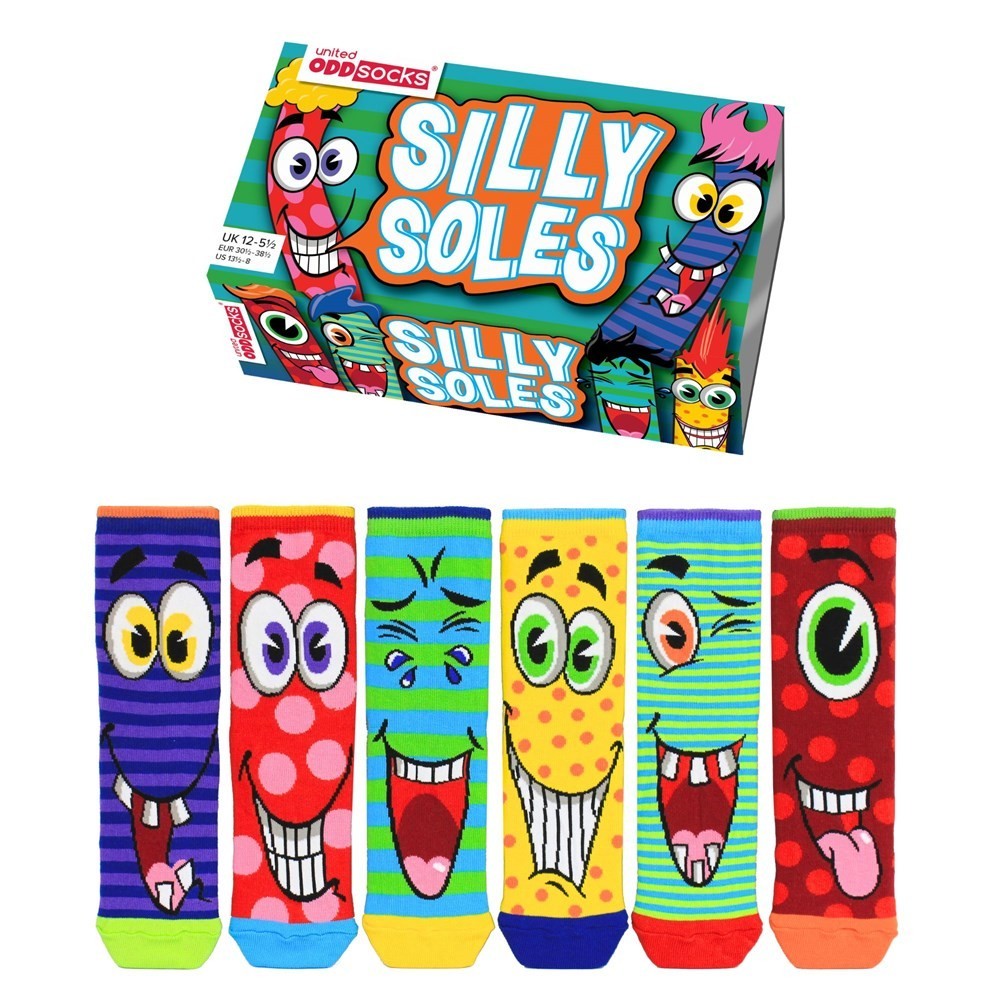ODDSOCKS SILLY SOLES SOCKS
