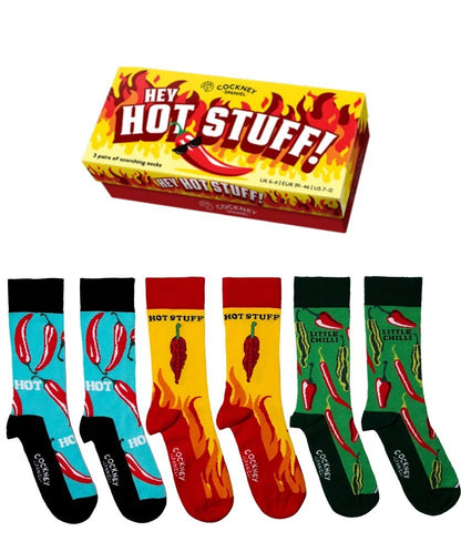 Cockney Spaniel HOT STUFF Socks