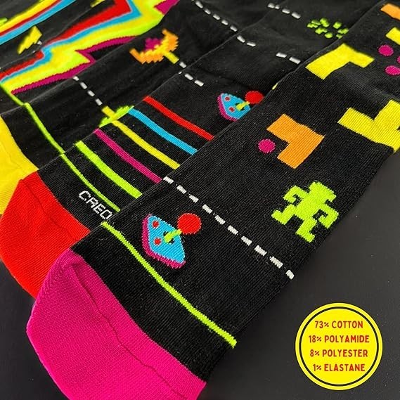 ODDSOCKS - SPACE INVADERS SOCKS