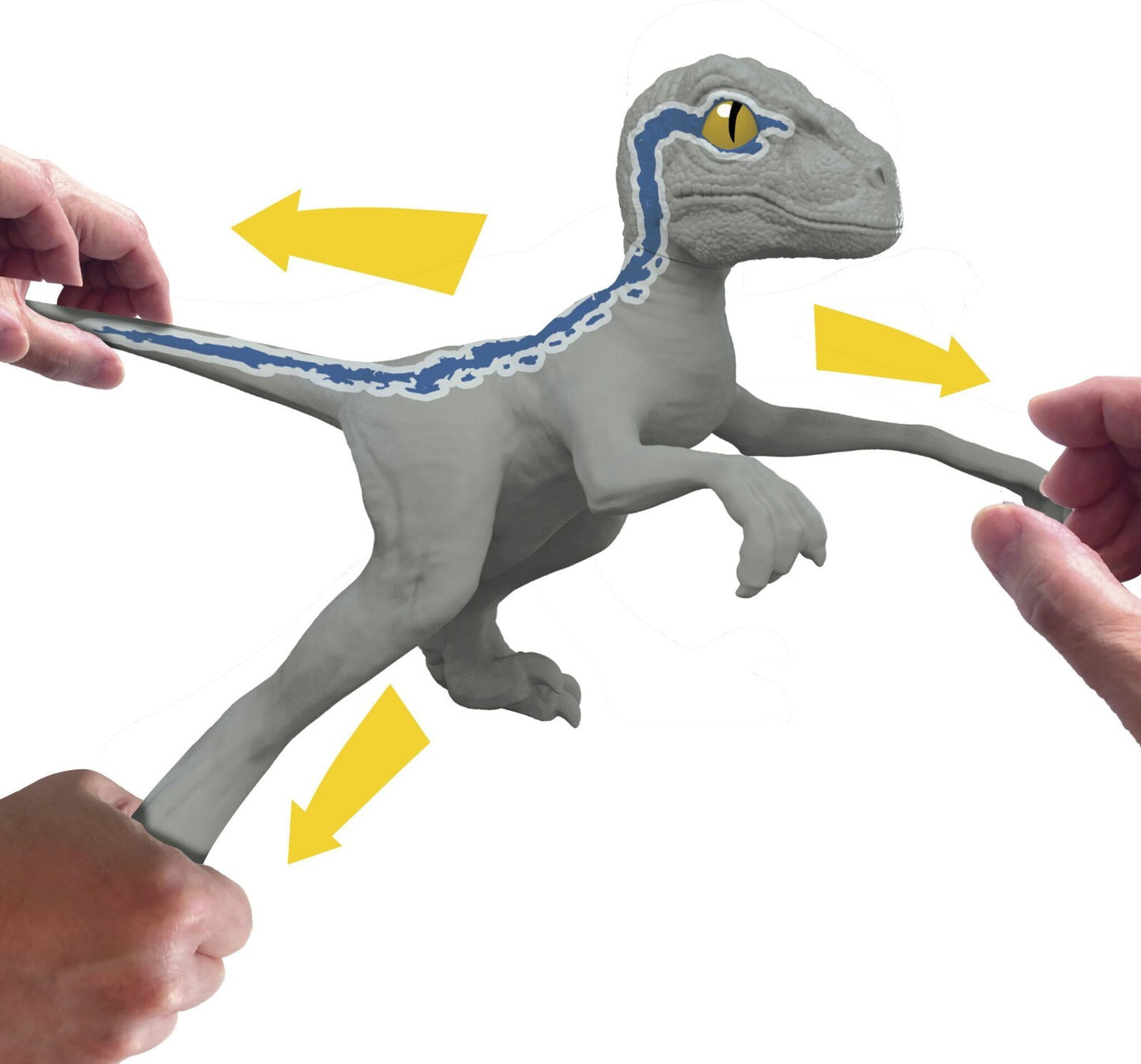 Jurassic World Mini Stretch Jurassic Raptor Figure - WAS £14.99 NOW £5