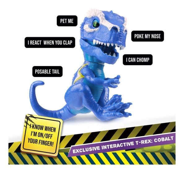 Untamed Face of Dino - Blue - Was £15.99 NOW £12.99