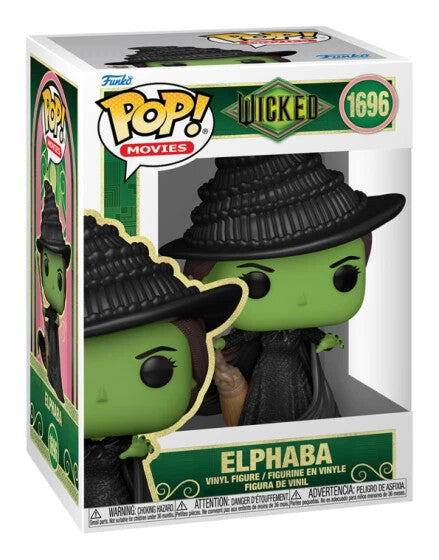 Funko Pop! Movies: Wicked - Elphaba - Collectable - Was £14.99 NOW £12.49
