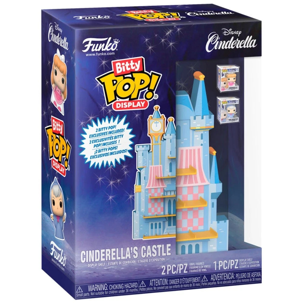 Cinderella's Castle Funko Bitty Pop! Display Shelf - Was £22.49 NOW £17.49