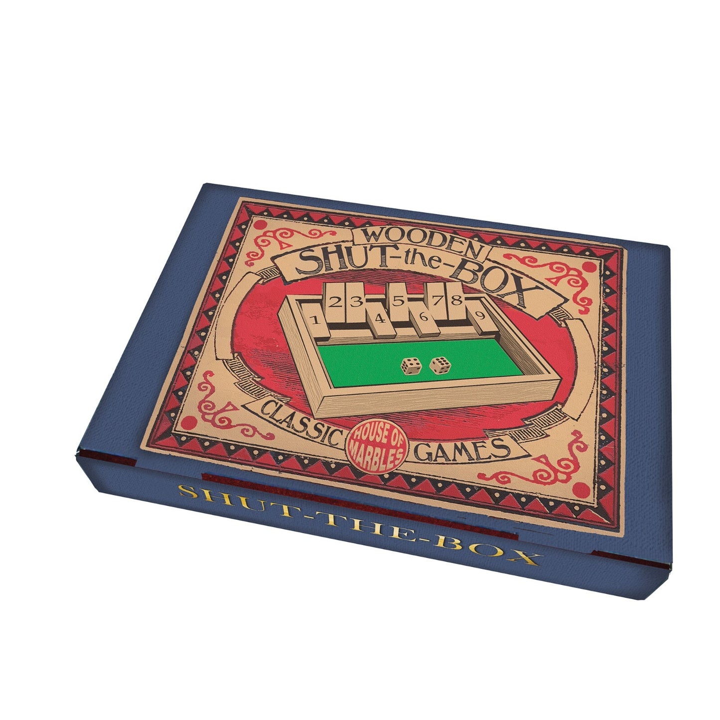 House of Marbles wooden shut the box (NEW!)