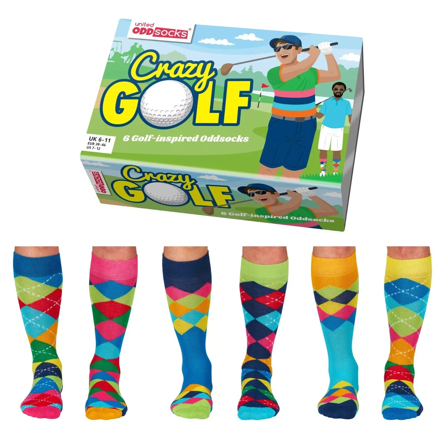 ODDSOCK CRAZY GOLF SOCKS