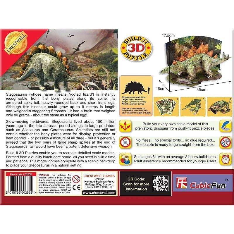 Cheatwell Games Dino World Dinosaurs 3D Puzzle - NOW £5!