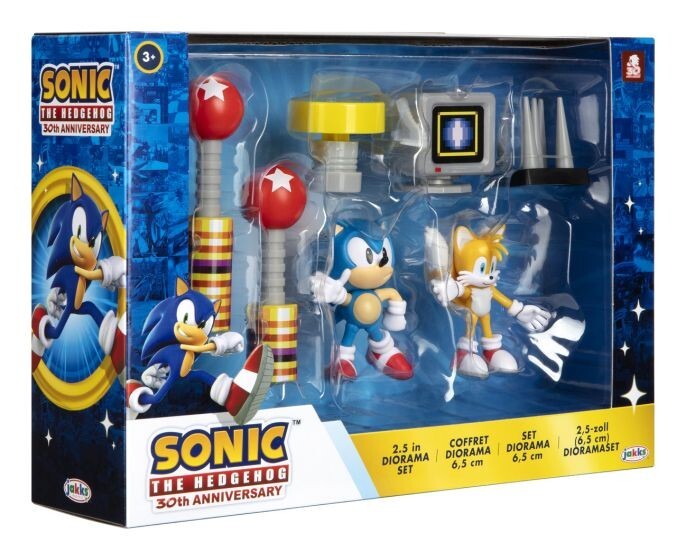 Sonic the Hedgehog Diorama Set with Tails - WAS £21.99 NOW £17.49 (LAST ONE!)