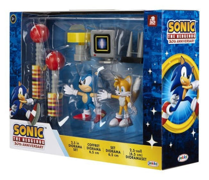 Sonic the Hedgehog Diorama Set with Tails - WAS £21.99 NOW £17.49 (LAST ONE!)