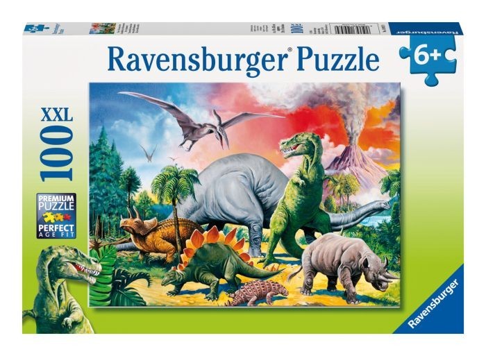 Among the Dinosaurs, 100pc XXL Puzzle - Was £12.99 NOW £8.49