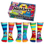 United Oddsocks The Meddlers Children's Socks - Uk Size 12-5.5 - Novelty Socks