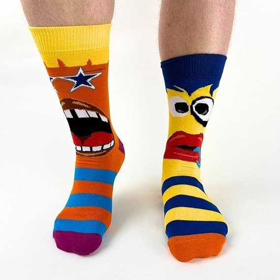MENS UNITED ODDSOCKS FUNK YOU SOCKS FOR MEN UK 6 - 11  NOVELY GIFT BOXED