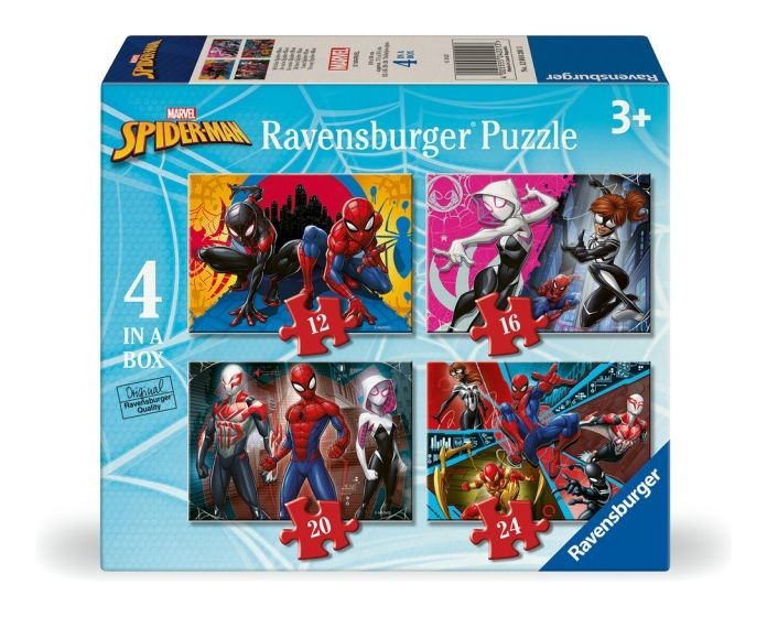 Ravensburger Spider-Man 4-in-1 Puzzle Box (6915)