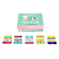 Cucamelon Molly and Lulu - 5 Cotton Pairs of Socks for Newborns (UK 0-12 months)