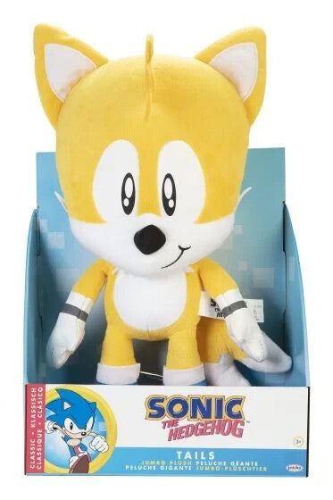 Sonic The Hedgehog Tails The Fox Jumbo Plush 18 Inches- WAS £24.99 NOW £16.49