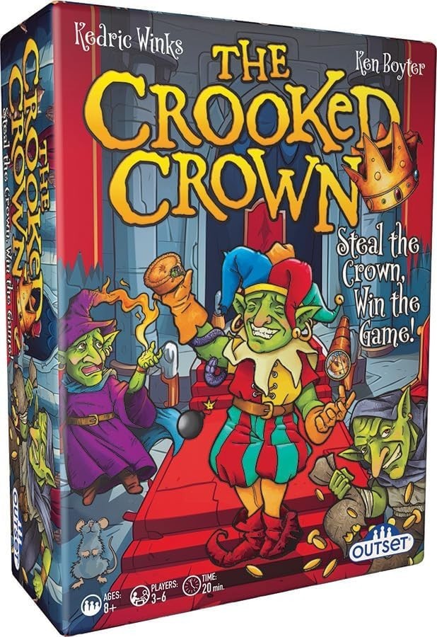 Outset Media The Crooked Crown - Strategy Card Game