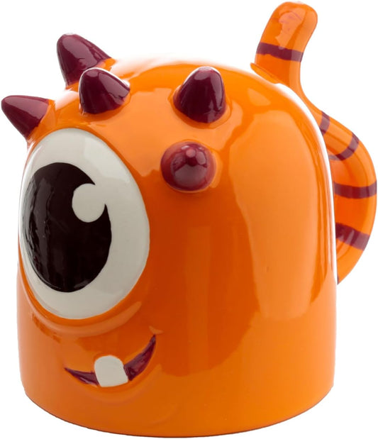 Monstarz Monster Orange Upside Down Ceramic Shaped Mug