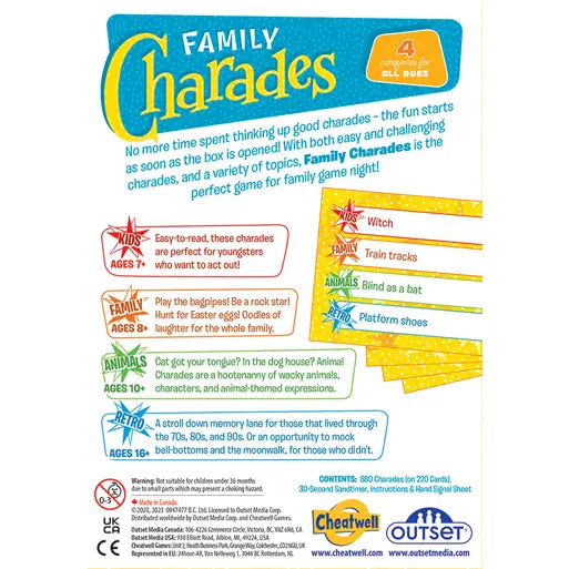 Family Charades - Perfect For Family Game Night