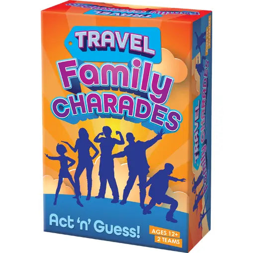 Travel Family Charades - Act 'n' Guess!