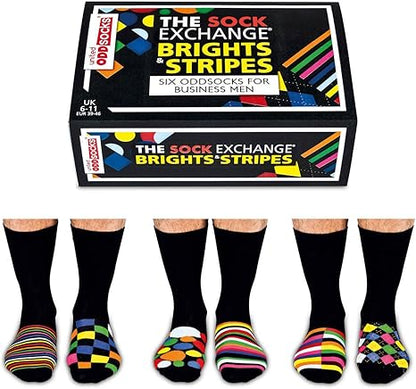 United Oddsocks - The Sock Exchange Brights and Stripes Socks