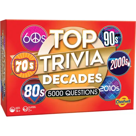 Top Trivia Decades - 5000 Questions