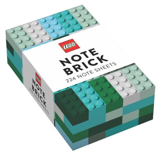 LEGO® Note Brick (Blue-Green) (Notepad/Sticky Notes)