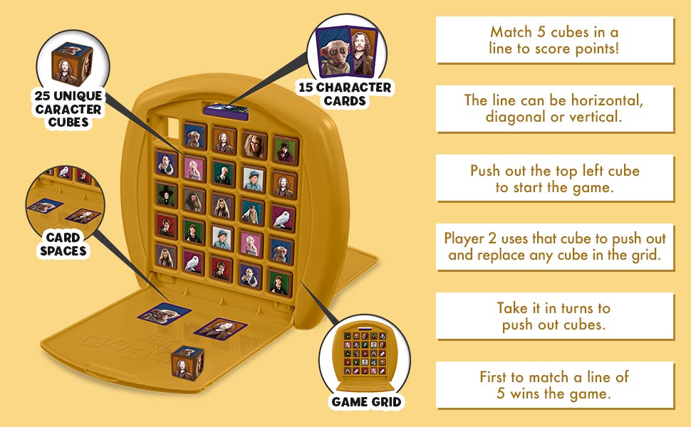 Harry Potter Top Trumps Match - The Crazy Cube Game