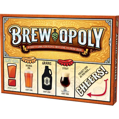 Brew Opoly - A Crafty Game For People Who Love To Drink Beer