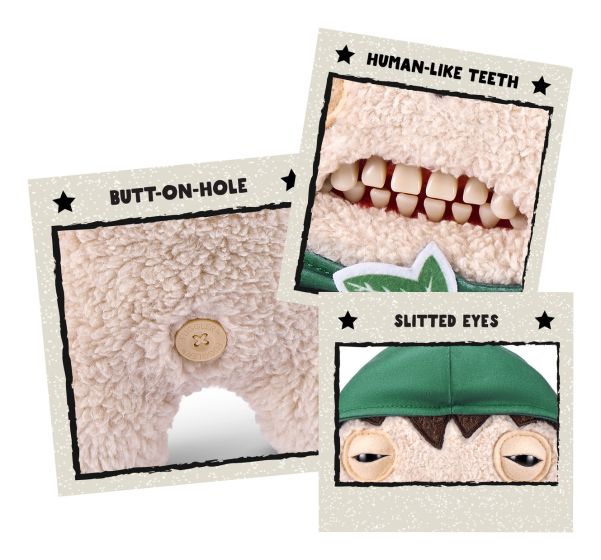 Fuggler Lord Of The Rings Frodo Funny Ugly Monster Soft Toy Plush